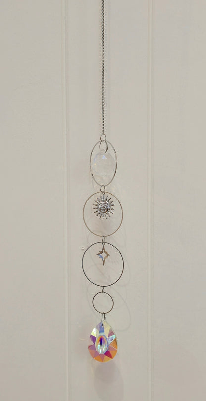 Capteur de lumière cristaux Soleil/Étoile