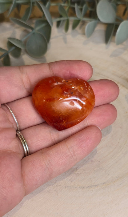 Coeur en Cornaline