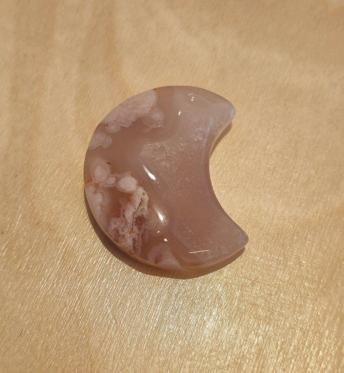 Lune Agate fleur