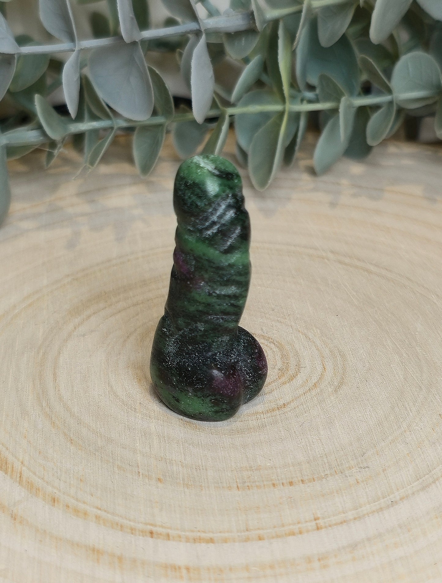 Pénis en Rubis zoïsite