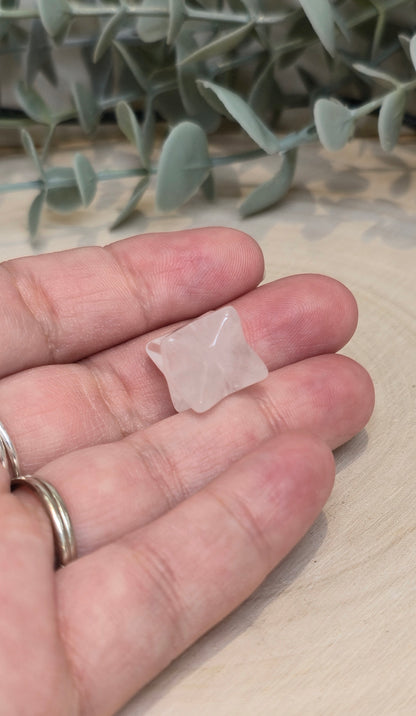 Étoile Merkaba Quartz clair