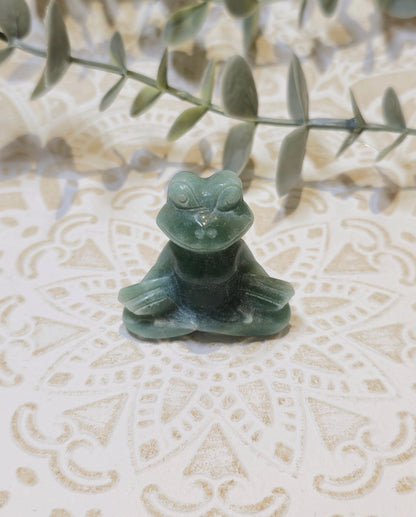Grenouille Aventurine verte