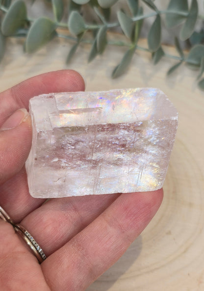 Cube de Calcite optique claire