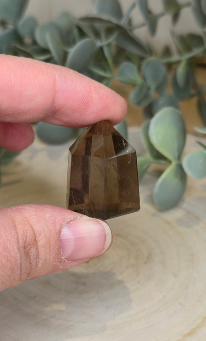 Pointe en Quartz fumé