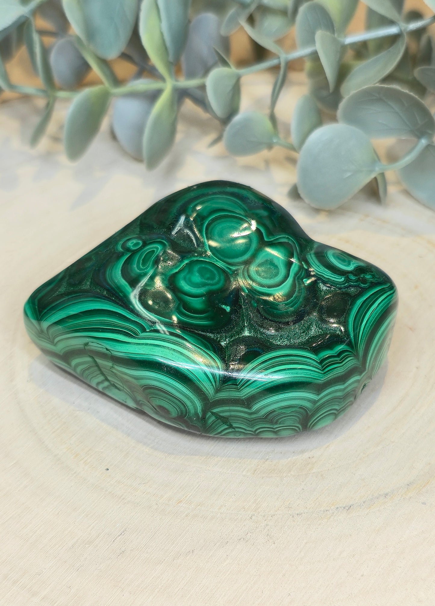 Freeform Malachite