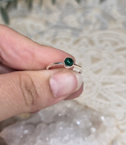 Bague Malachite