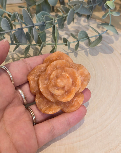 Fleur en Pierre de soleil