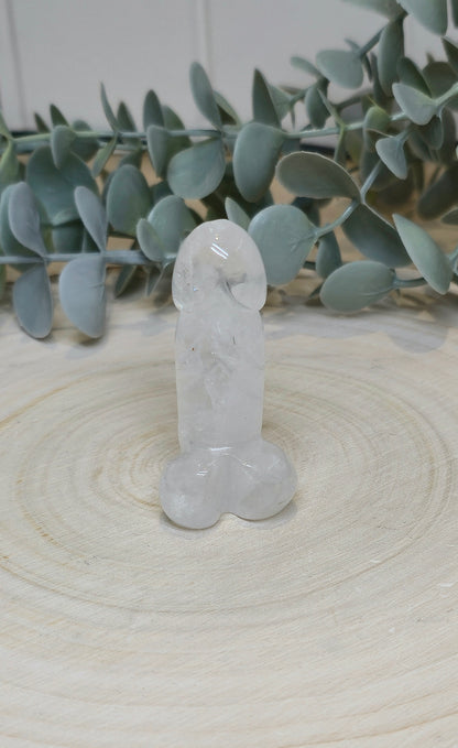 Pénis en Quartz clair