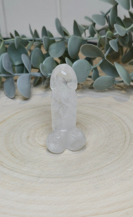 Pénis en Quartz clair