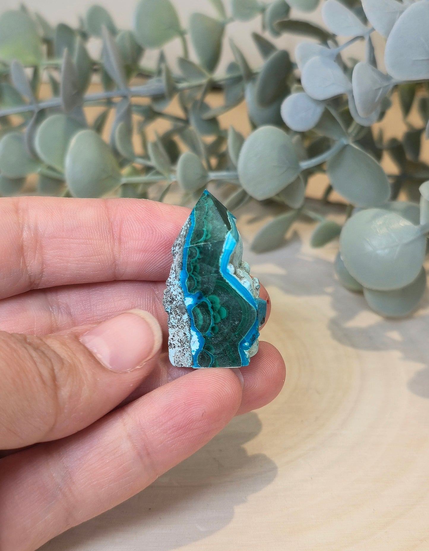 Pointe Malachite Chrysocolle