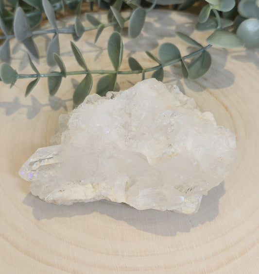 Amas en Quartz clair