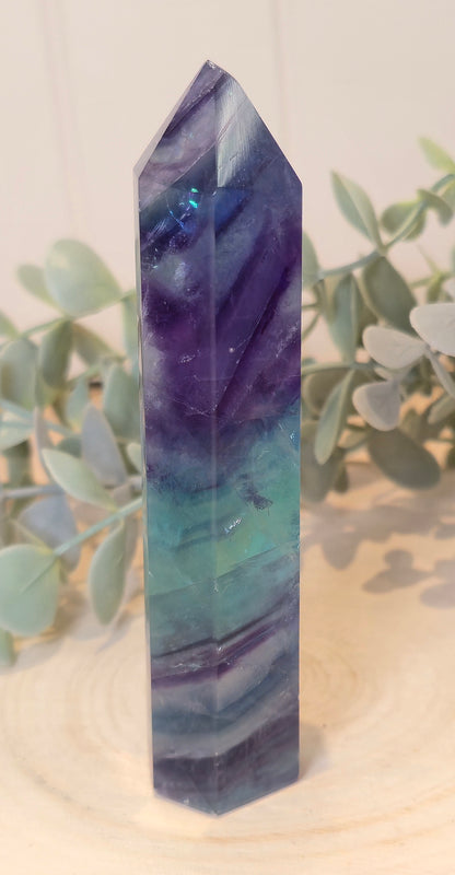 Pointe en Fluorite