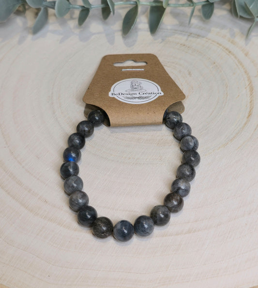 Bracelet Labradorite 8mm