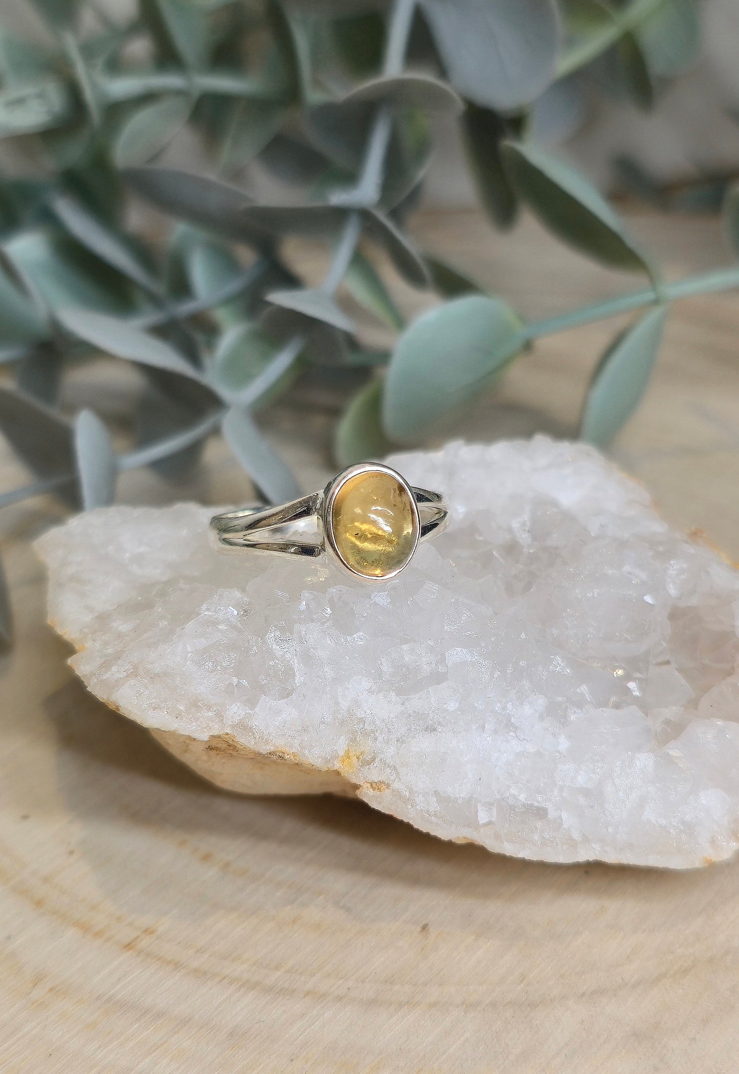 Bague Citrine