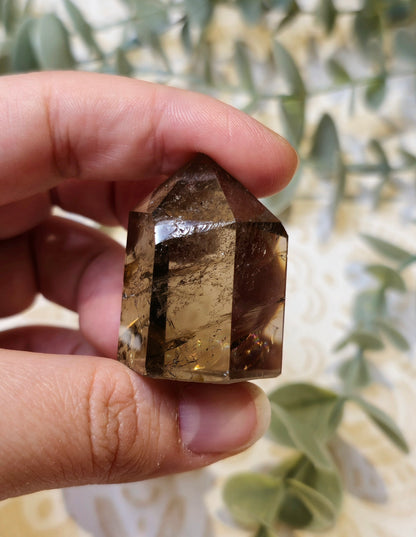 Pointe en Quartz Fumé