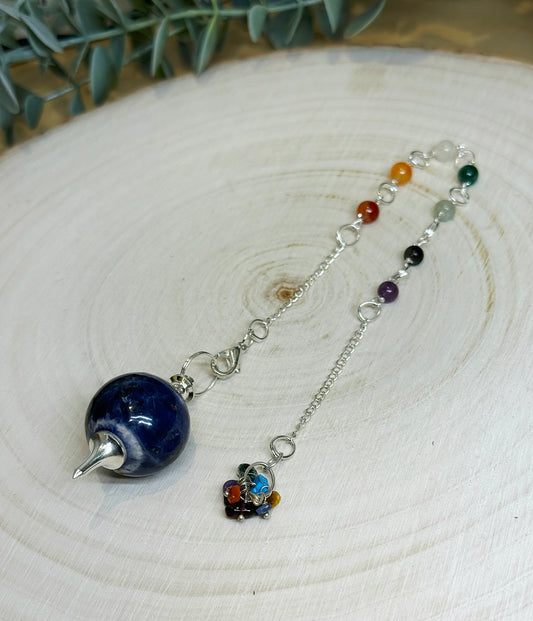 Pendule Sephoroton en Sodalite Chakras