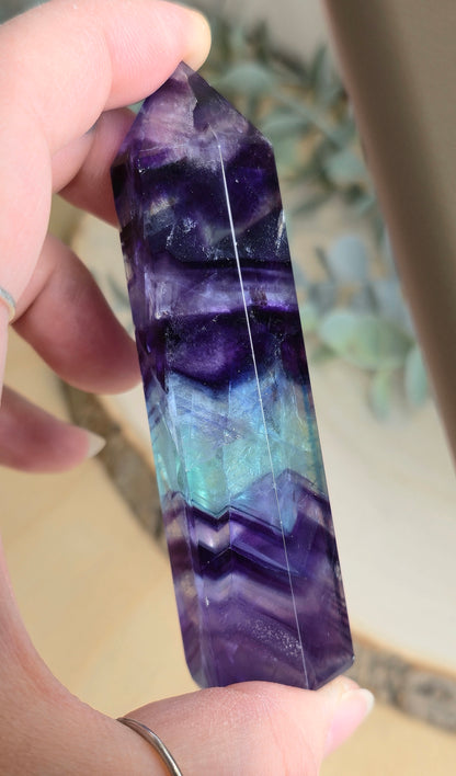 Pointe en Fluorite