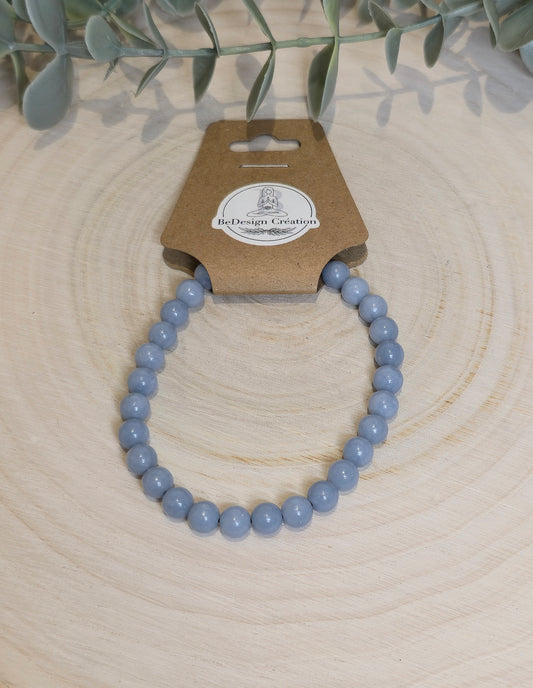 Bracelet Angélite 6mm