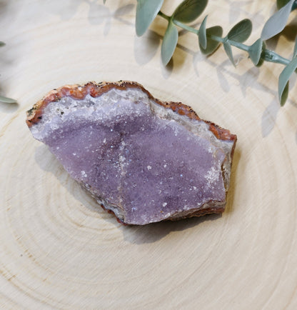Base géode en Améthyste pâle