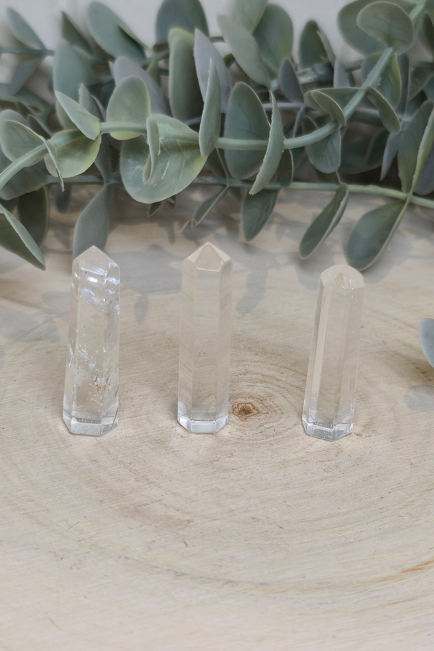 Petite Pointe en Quartz clair (extra)
