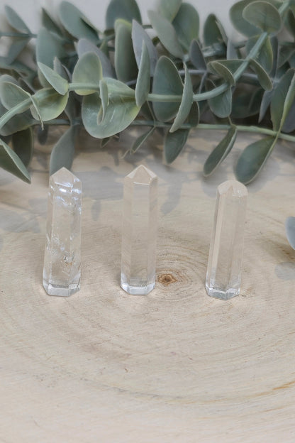 Petite Pointe en Quartz clair (extra)