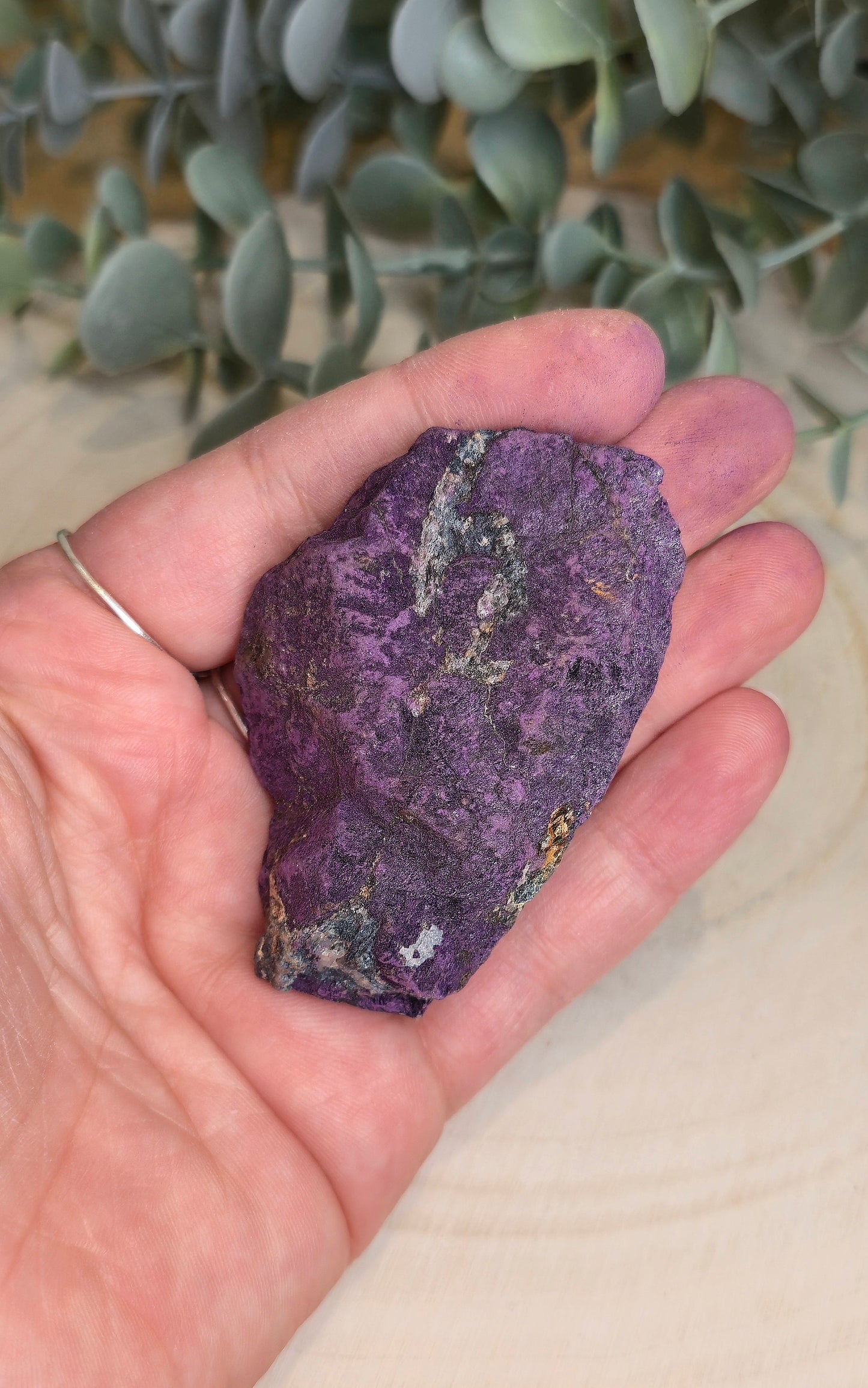 Purpurite brute du Brésil