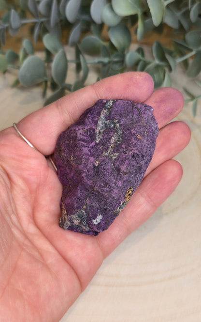 Purpurite brute du Brésil