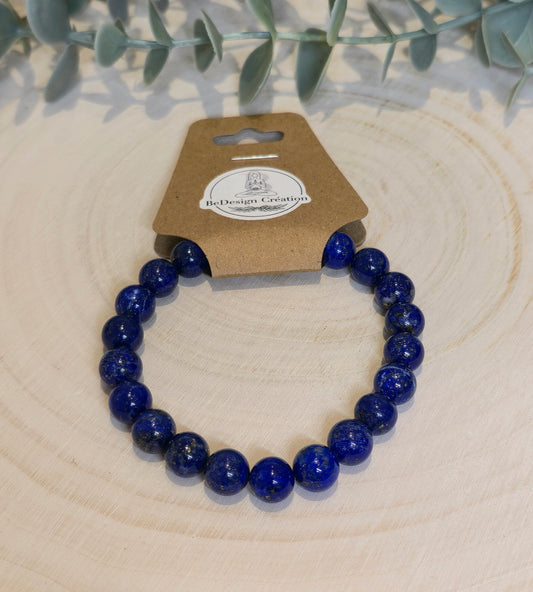 Bracelet Lapis Lazuli 8mm