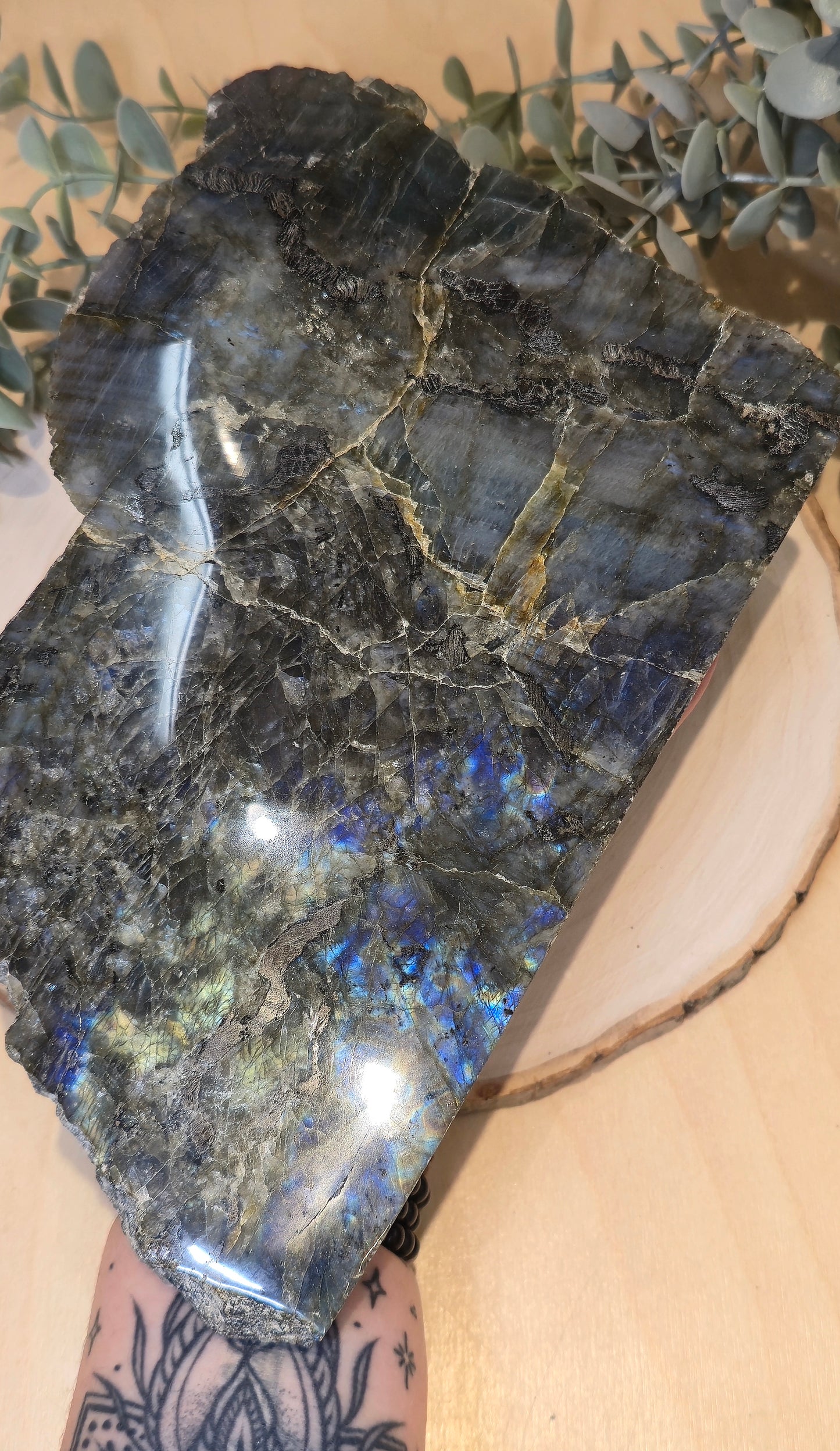 Labradorite brute du Madagascar