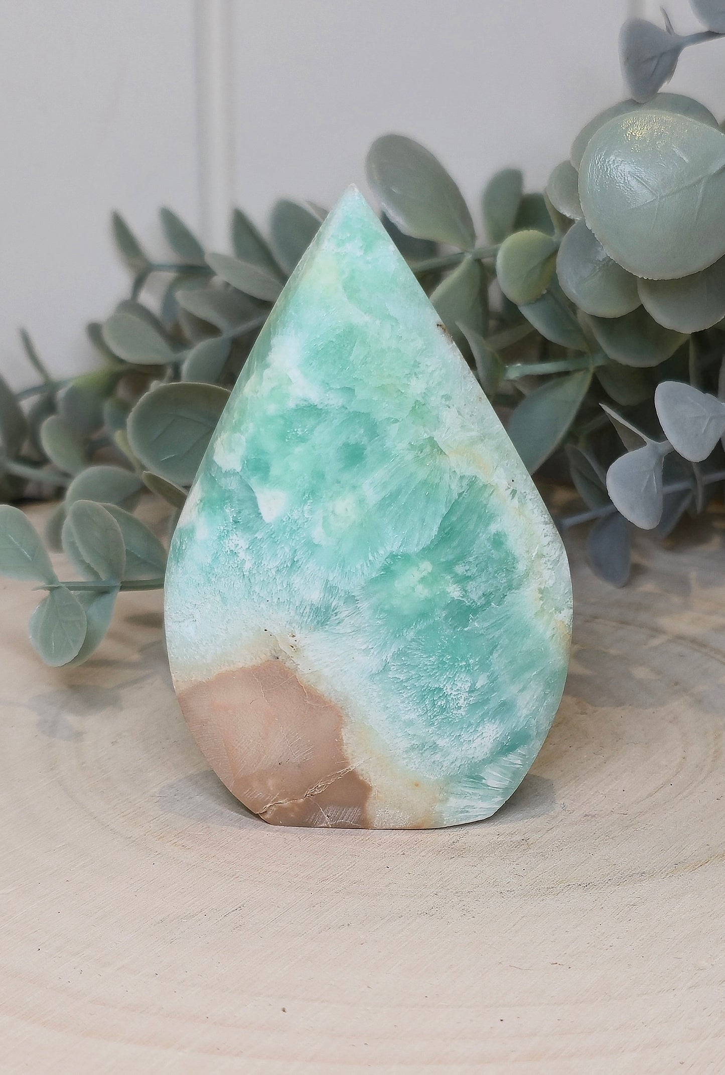 Flamme en Hémimorphite