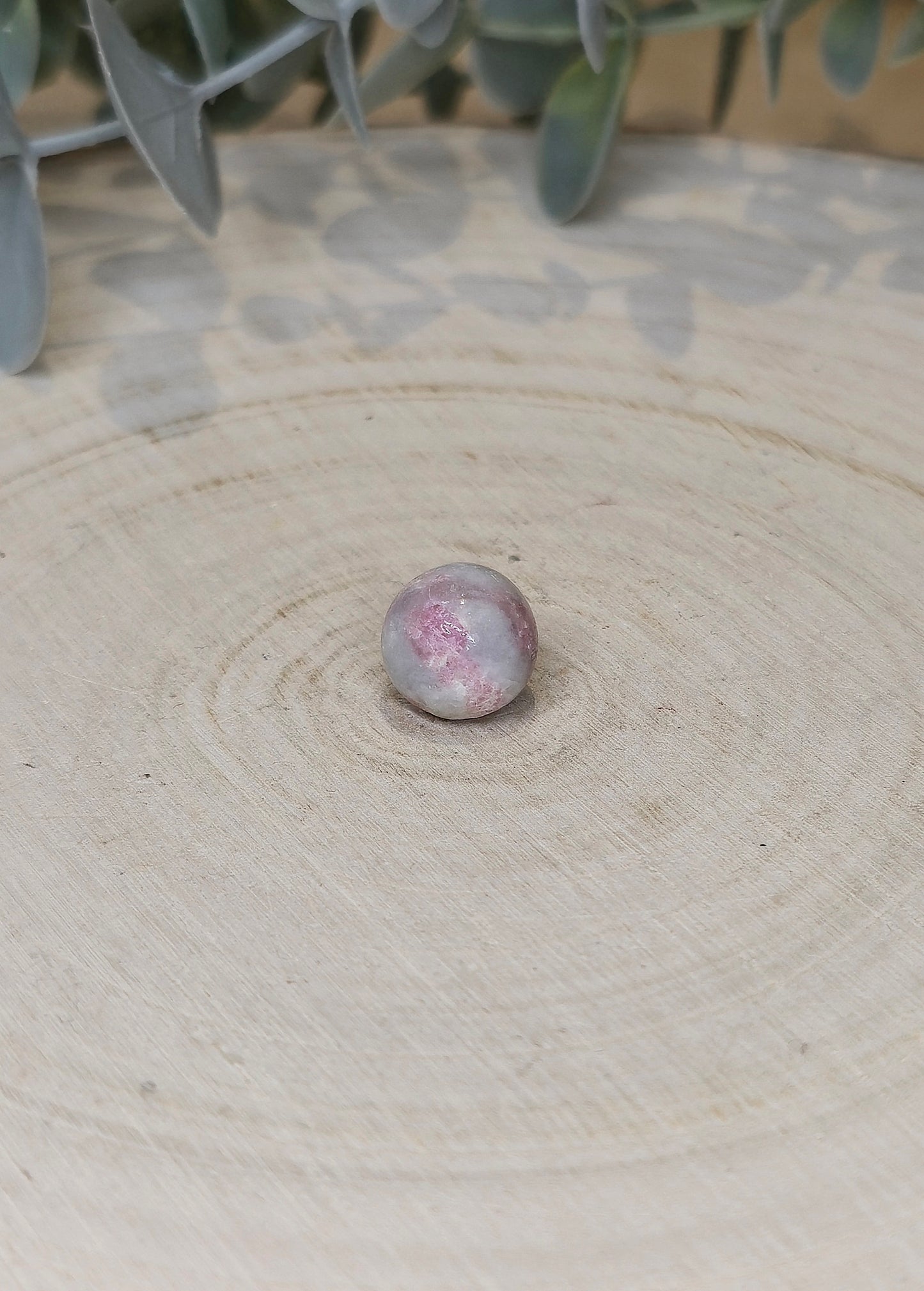 Sphère Tourmaline rose