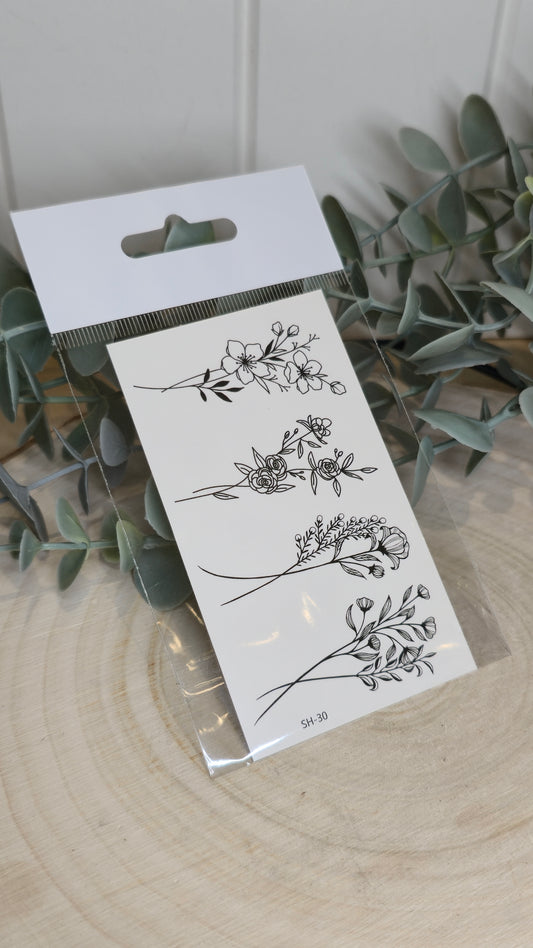 Tatouage temporaire Floral SH-30