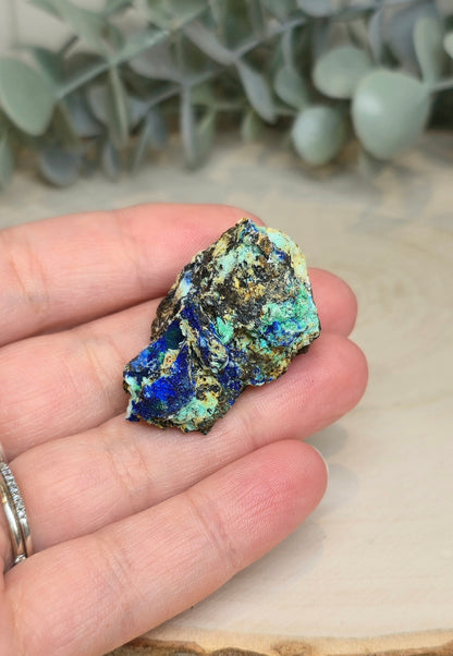Azurite Malachite Chrysocolle brute