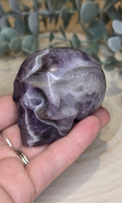 Crâne en Améthyste