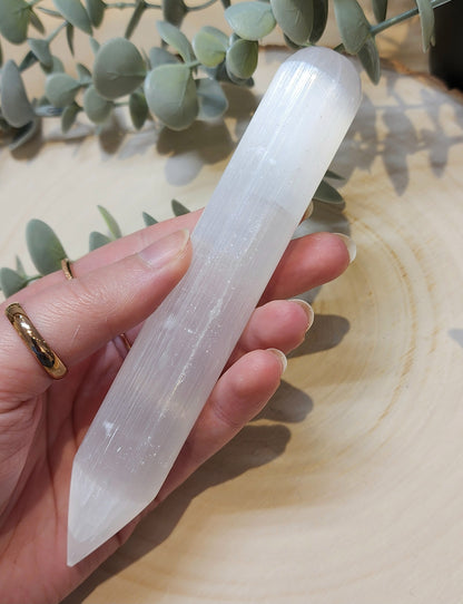 Bâton de Sélénite massage