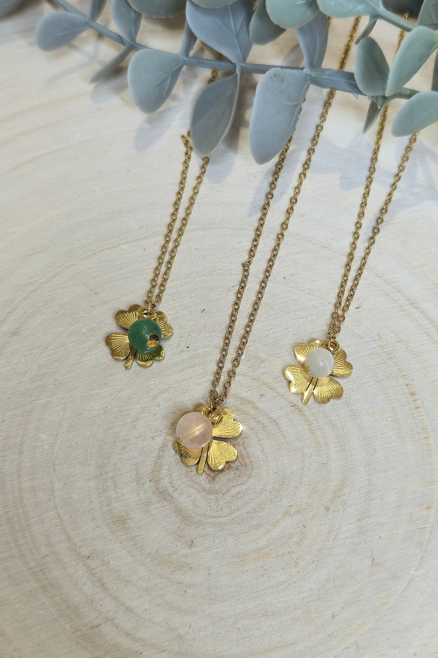 Collier Trèfle à 4 feuilles gold