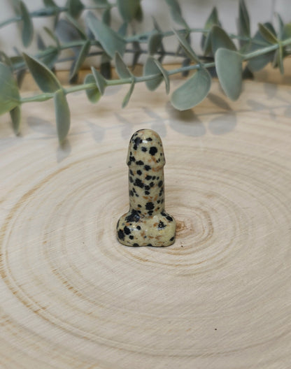 Pénis en Jaspe Dalmatien