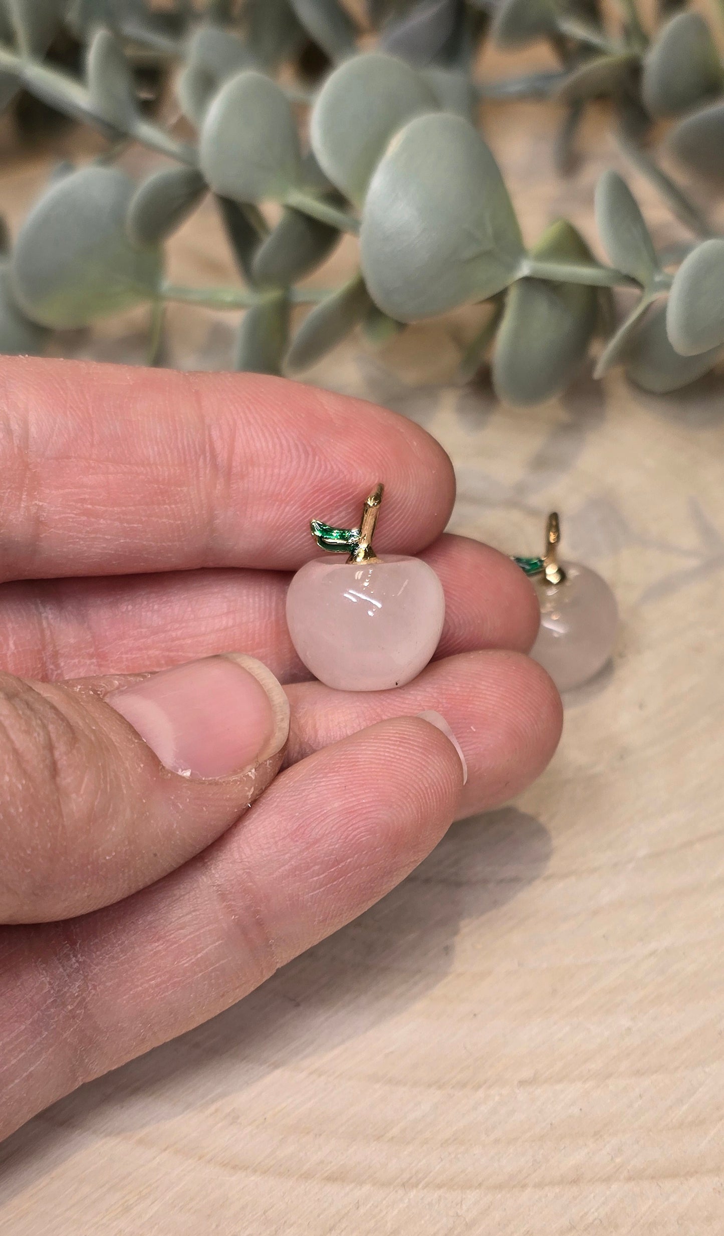 Mini Pomme Quartz rose