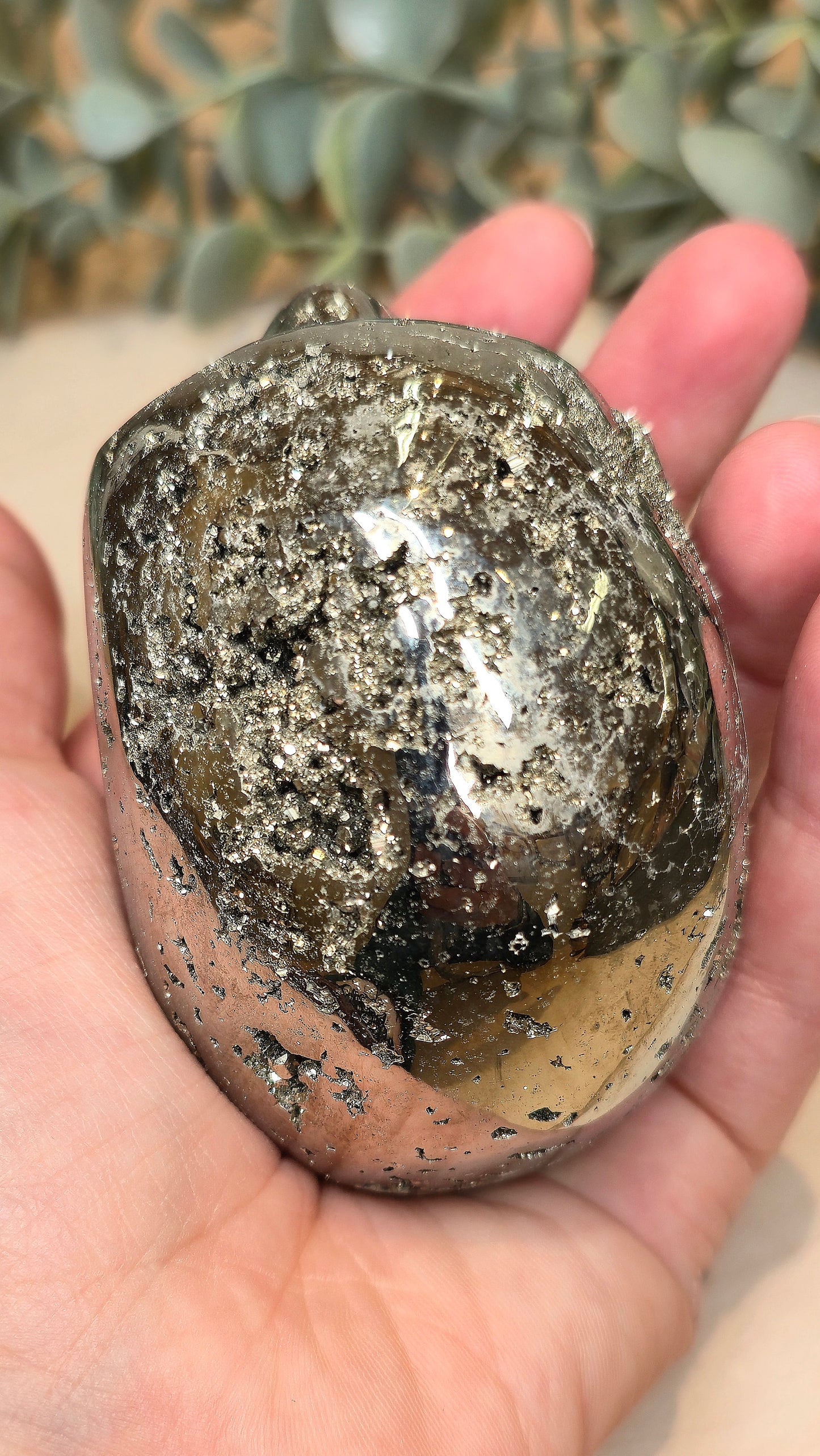 Crâne Pyrite du Pérou