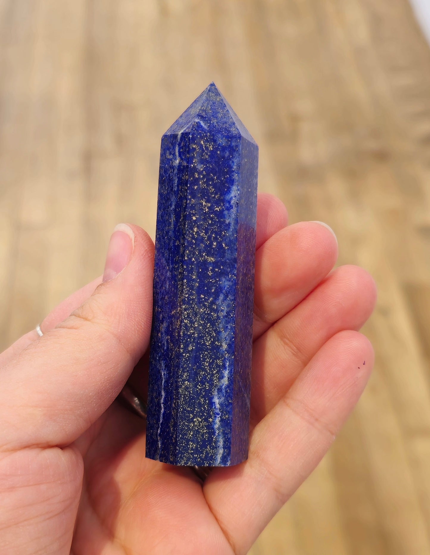 Pointe en Lapis Lazuli