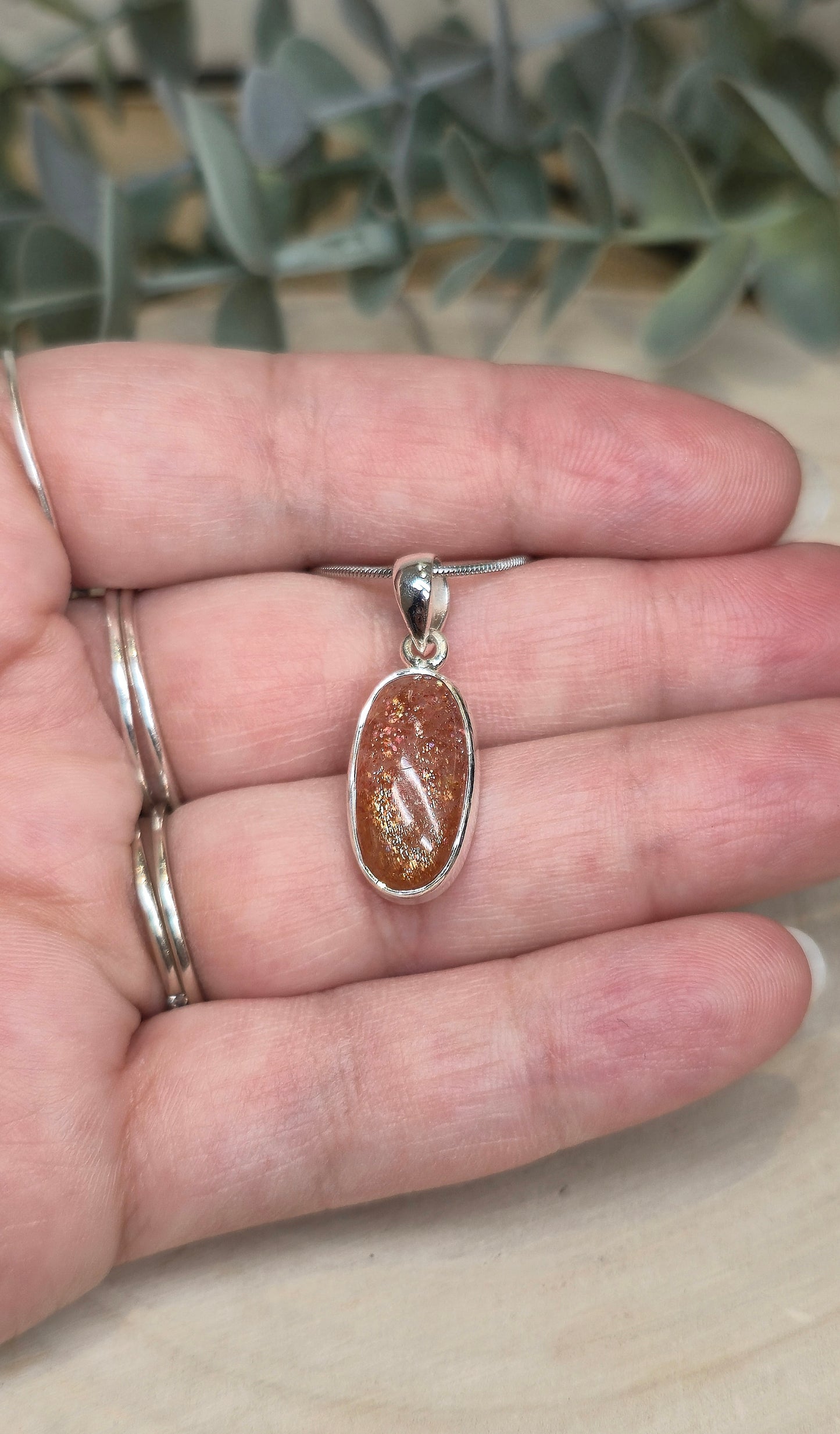 Collier Pierre de soleil