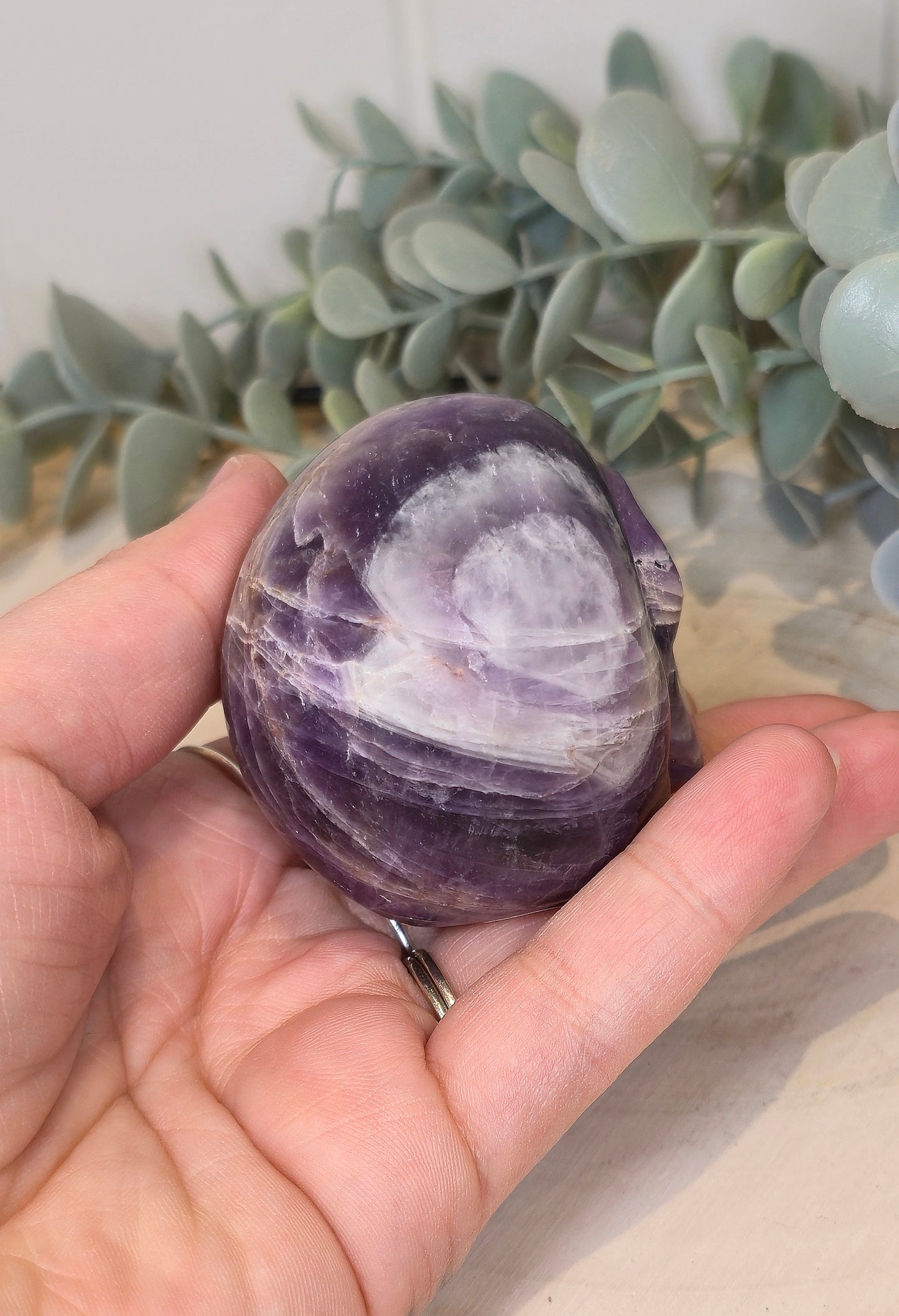 Crâne en Améthyste