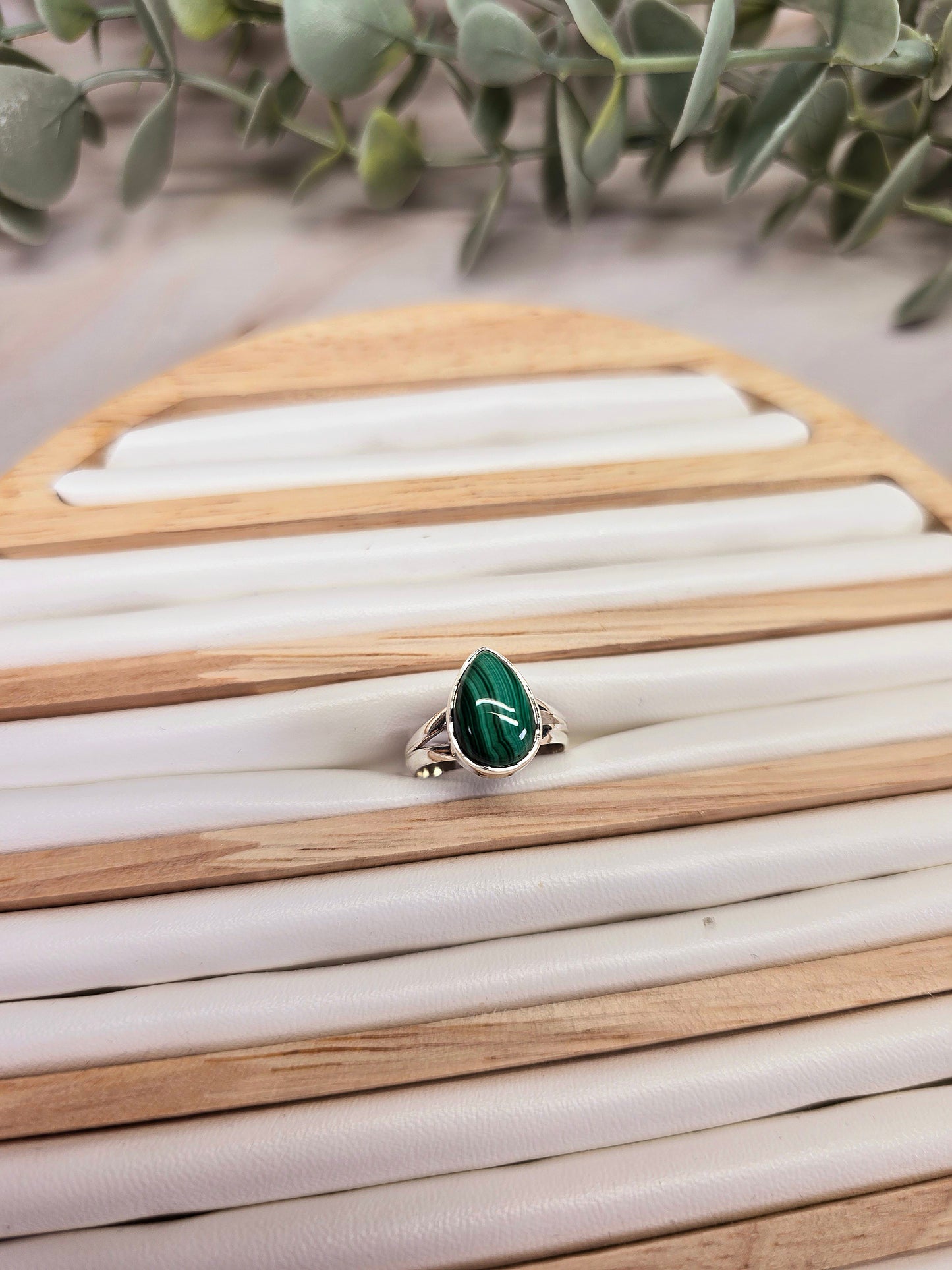 Bague Malachite