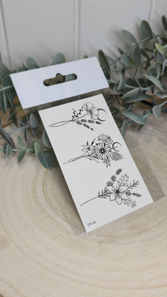 Tatouage temporaire Floral SH-24