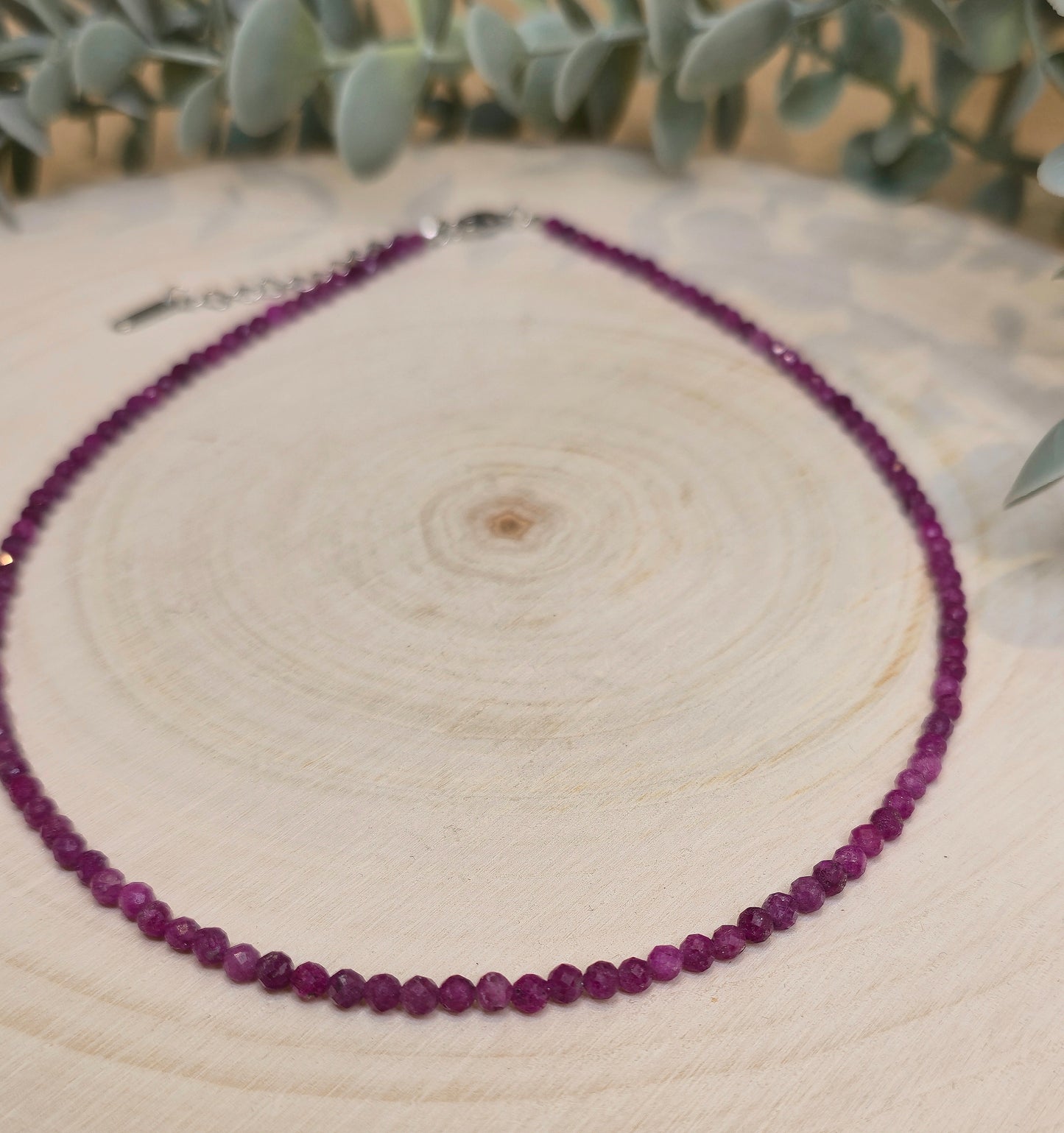 Collier Rubis
