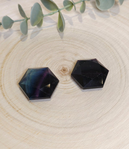 Étoile géométrique en Fluorite