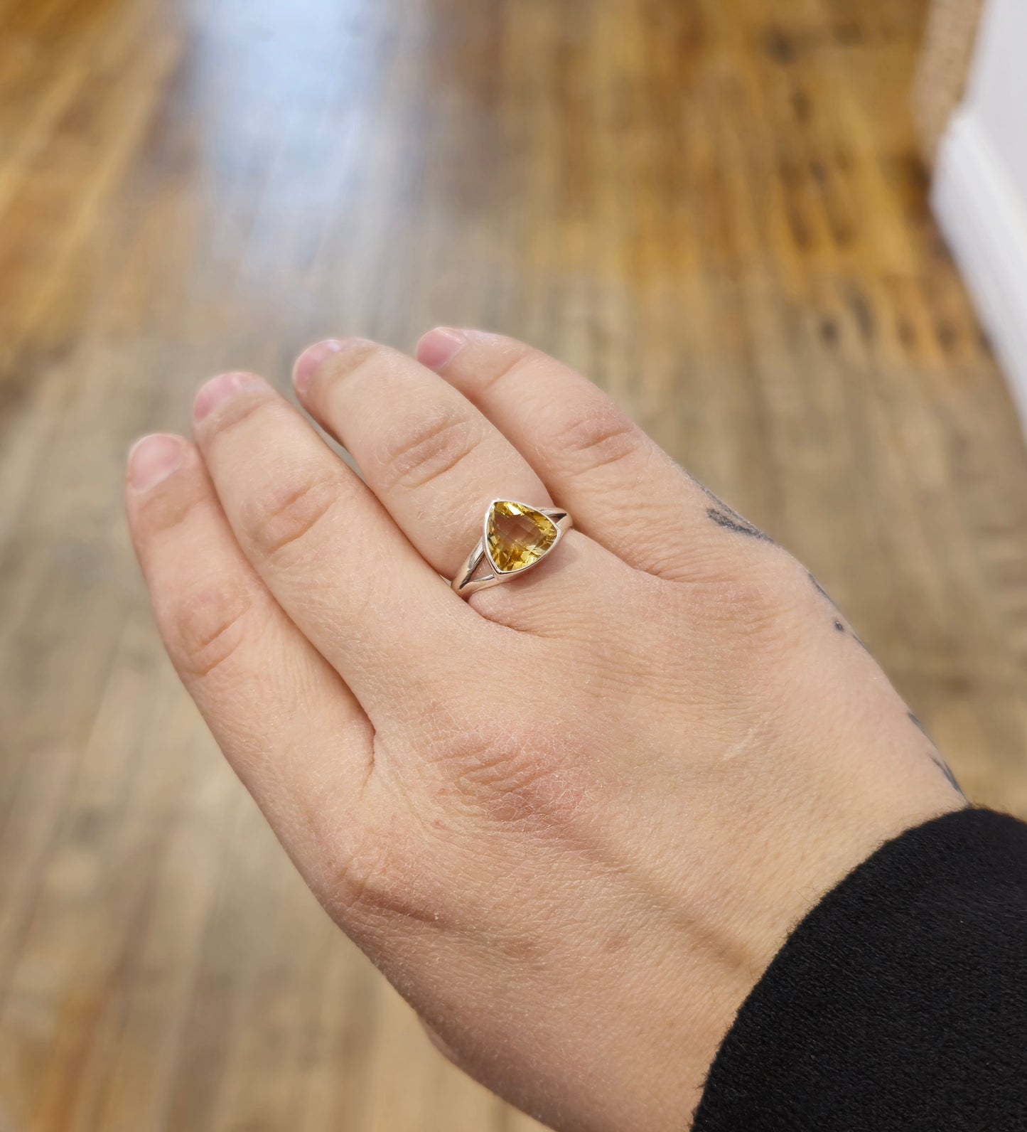 Bague Citrine