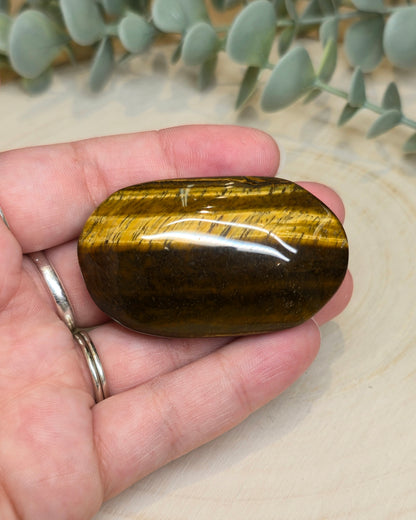 Pierre de paume en Oeil de tigre