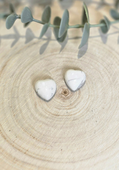 Mini Coeur en Howlite