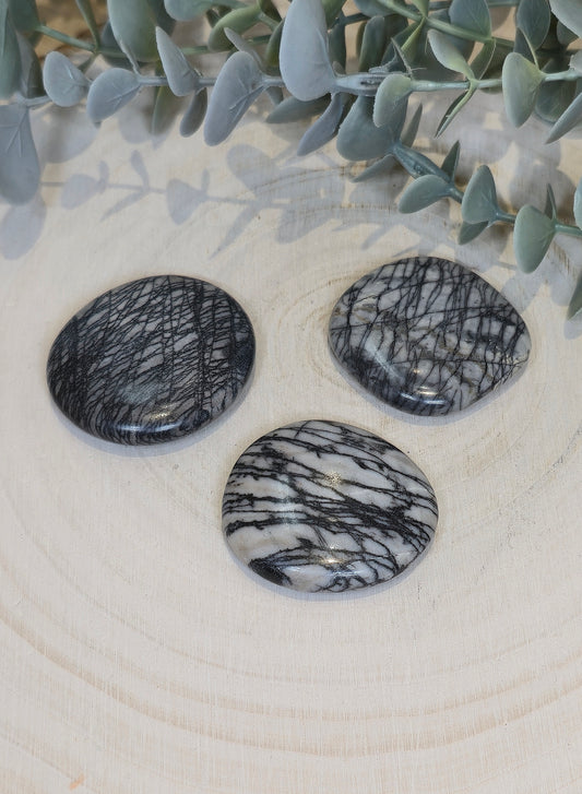 Pierre de paume mince Jaspe araignée
